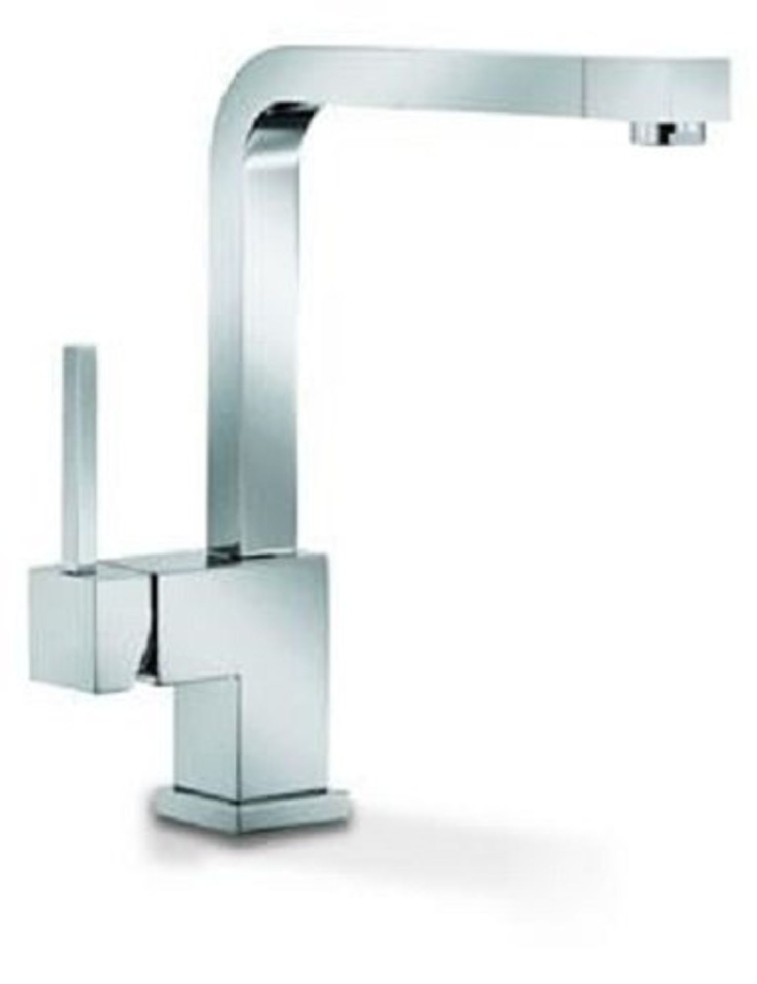 1 x Baumatic AT211CH Solo-Cube Gemoetric Mixer Tap Chrome – NEW & BOXED – CL053 – Location: Bolton