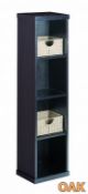1 x Vogue ARC Series 2 Bathroom WALL MOUNTED SHELF UNIT - WENGE - Manufactured to the Highest
