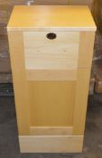 1 x Vogue Bathrooms KUDOS Bathroom Storage Cabinet - 400mm Width - Maple Shaker Style - CL034 -