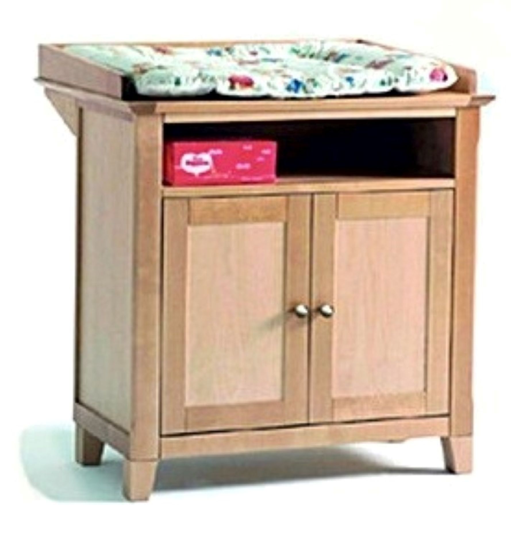 1 x Vienna Solid Wood Nursery Furniture Set - Birch - Includes Baby Changing Unit & Cot Brand - Image 3 of 4