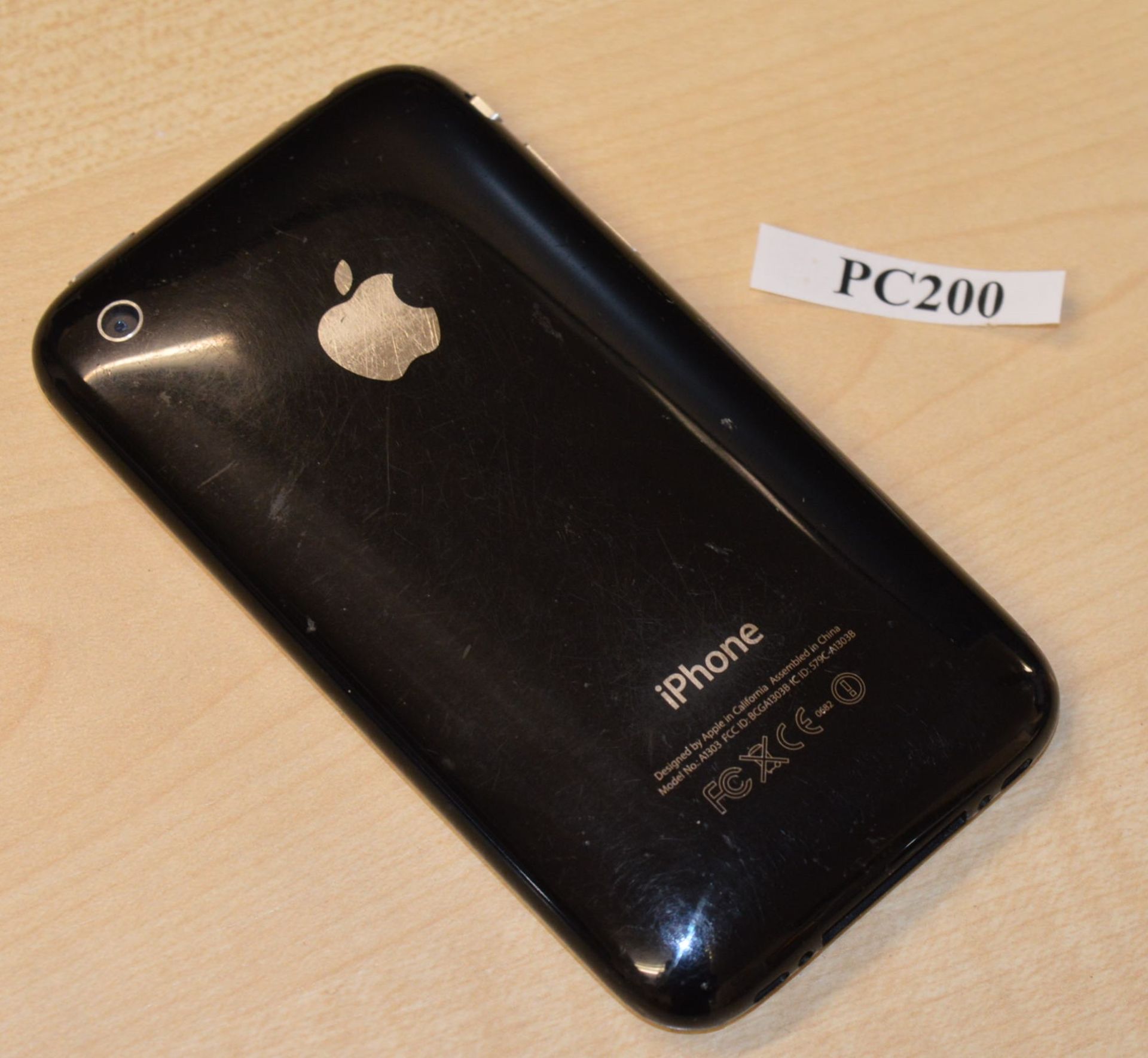 1 x Apple Iphone 3G 8GB Mobile Phone Handset - CL300 - Ref PC200 - Location: Altrincham WA14 - - Image 2 of 2