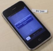 1 x Apple Iphone 3G 8GB Mobile Phone Handset - CL300 - Ref PC200 - Location: Altrincham WA14 -