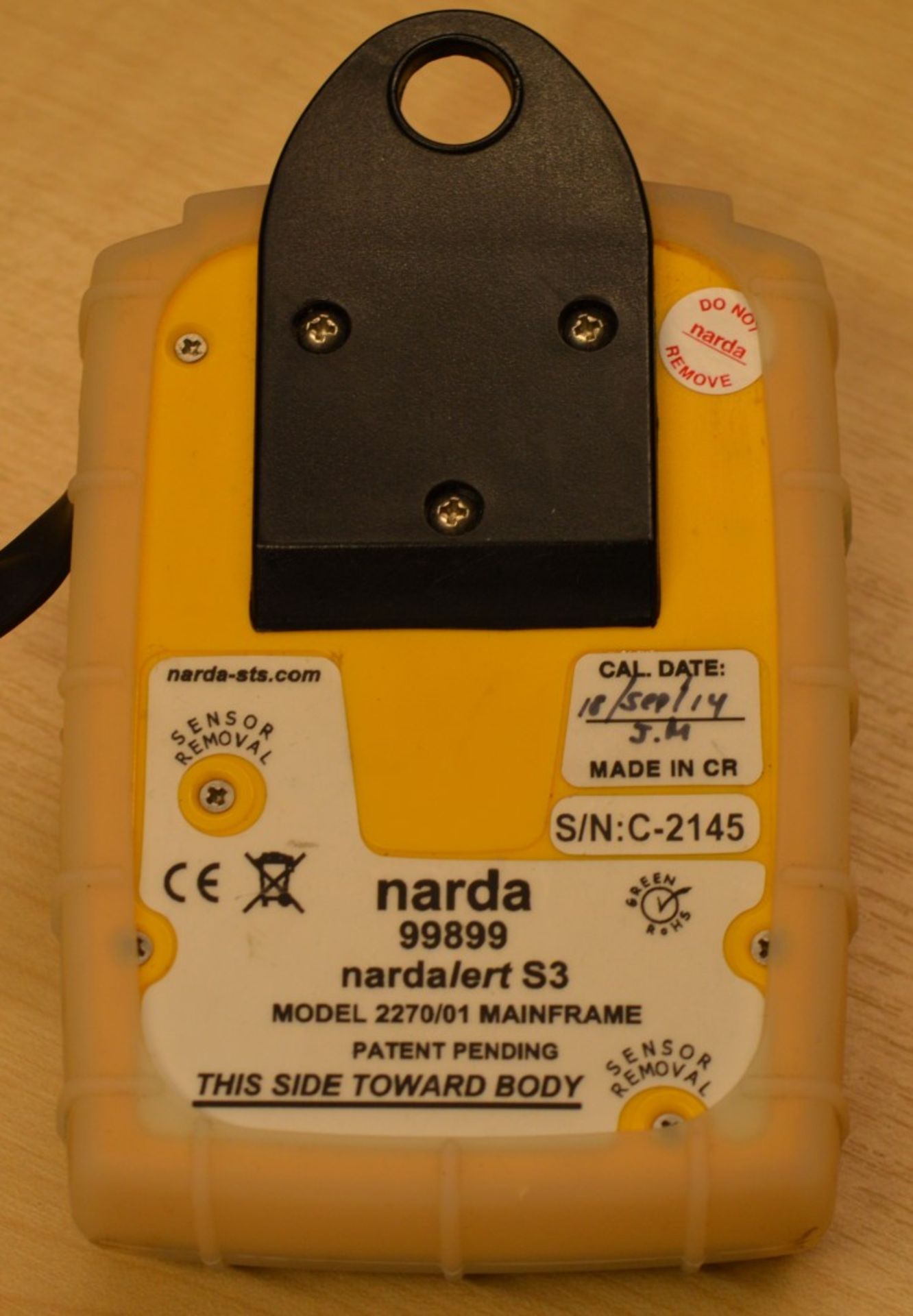 1 x Nardalert S3 None Ionizing Radiation Monitor - Model 2270/01 Mainframe - Includes Carry Case, - Image 13 of 13
