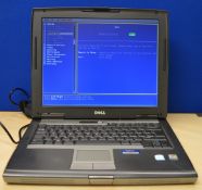 1 x Dell Latitude D520 Laptop Computer - 15 Inch Screen Size - Features Intel Celeron 1.6ghz