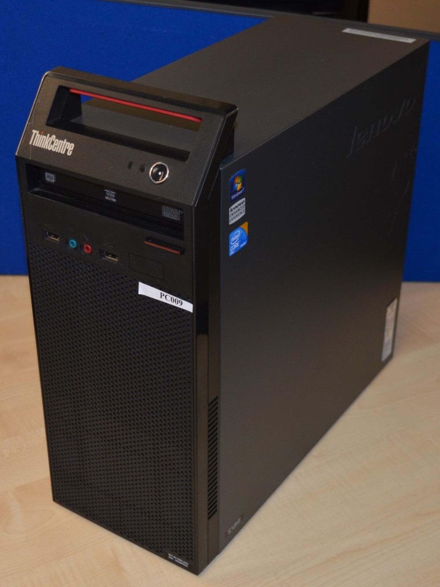 1 x Lenovo Thinkcentre A70 Desktop Computer - Intel Core 2 Duo E7500 2.93ghz Processor - 6gb DDR3