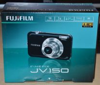 1 x Fuji Finepix JV150 14mp Digital Camera - Boxed With Instructions, Battery and USB Lead - CL011 -