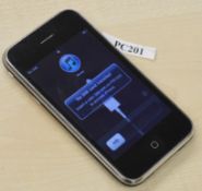 1 x Apple Iphone 3G 8GB Mobile Phone Handset - CL300 - Ref PC201 - Location: Altrincham WA14 -