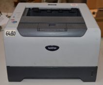 1 x Brother HL 5240 Laser Network Printer - Monochrome - From Office Environment - CL011 - Ref PC153