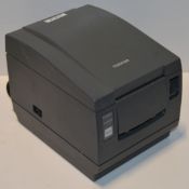 1 x Toshiba TRST-56-S-1G-QM-R Thermal Receipt Serial Printer & PSU - CL150 - Ref PC032 - Location: