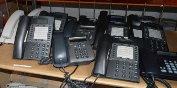 Approx 25 x Business Telephone Handsets - Brands Include Cisco, Berkshire and Siemens - CL011 -