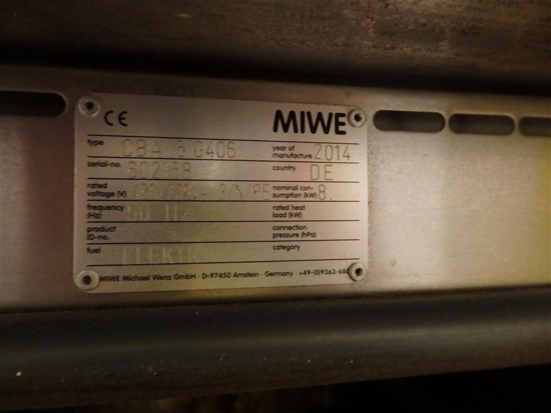 1 x MIWE Cube Air - Convection Baking Oven - 81cm x 82cm x height 83.5cm - Upmarket London - Image 5 of 10