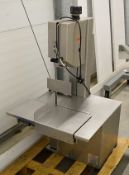 1 x Mainca All Stainless Steel Meat Bandsaw - Model BM-2000 - Good, Clean Condition - Recently Taken