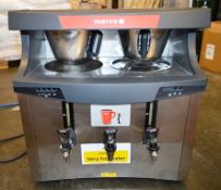 1 x Marco Bulk Brew Filter Coffee Machine  - Model: Quikbrew 2 Twin - 6L x 2 - 5.6KW - Ref: BL046 (