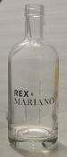 100 x Clear Glass Bottles 50cl 'Rex & Meriano' Branded - Half-Litre Capacity - New / Unused Bar