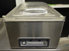 1 x Mainca 'Tepro' Commercial Counter-Top Vacuum Packing Machine - Good Clean Condition With Booklet