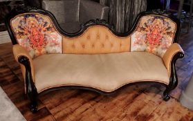 1 x Bespoke Handcarfted Sofa - Premium Quality Antique Reproduction Upholstered & Carved By