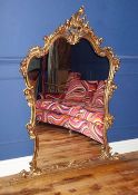 1 x Gilt Antique Mirror - Dimensions: W118 x H147cm - Ref: DE049 (AWL) - CL122 - Location: Bury