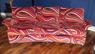 1 x Stunning Vintage G-Plan Sofa - Expertly Reupholstered In Luxury Fabric By Professional Craftsmen
