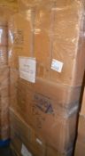 Pallet Lot of 30 x Vogue Bathrooms SKALA Single Tap Hole SINK BASINS - 520mm Width - Unused Boxed