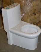 Assorted Bathroom Lot of Toilet Pans and Pedestals - Includes 7 x Toilet Panels and 2 x Bidets -