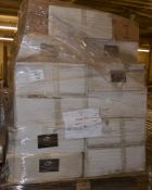 Pallet Lot of 15 x Vogue Bathrooms KORINA Single Tap Hole SINK BASINS - 565mm Width - Unused Boxed