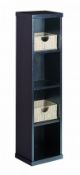 1 x Vogue ARC Series 2 Bathroom WALL MOUNTED SHELF UNIT - WENGE - Manufactured to the Highest