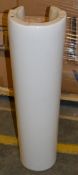 Pallet Lot of 21 x Vogue Bathrooms TEFELI PEDESTALS - Pedestals Only - Sinks Not Included - Unused