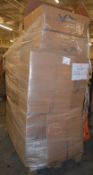 Pallet Lot of 17 x Vogue Bathrooms KUDOS Semi Recessed SINK BASINS - Single Tap Hole 690mm -