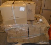 Pallet Lot of 10 x Vogue Bathrooms HEYWOOD Two Tap Hole SINK BASINS - 580mm Width - Unused Boxed