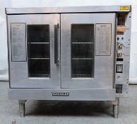 1 x Hobart Industrial Stainless Steel Oven With Temperature Control - Dimensions (Approx): H94 x W98
