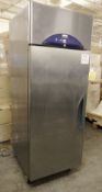 1 x Williams Upright Catering Fridge - Stainless Steel Interior/Exterior - Dimensions: H196 x D76