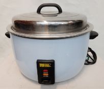 1 x Buffalo Commercial Rice Cooker  – Model: CB944 – 2.95kW. Capacity: 23Ltr Cooked Rice / 10Ltr Dry