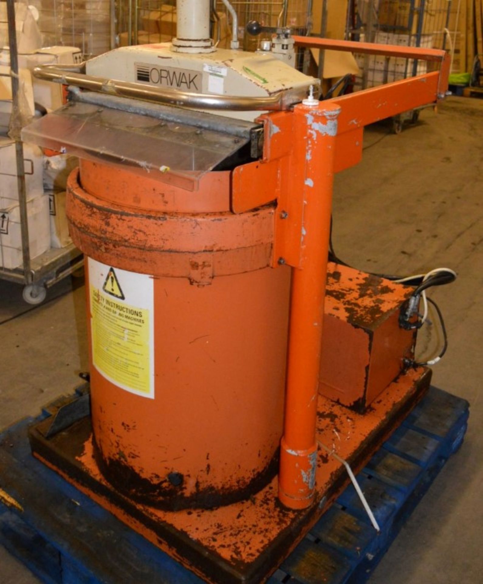 1 x Orwak 5030 Waste Compactor Bailer - Used For Compacting Recyclable or Non-Recyclable Waste - - Image 3 of 4