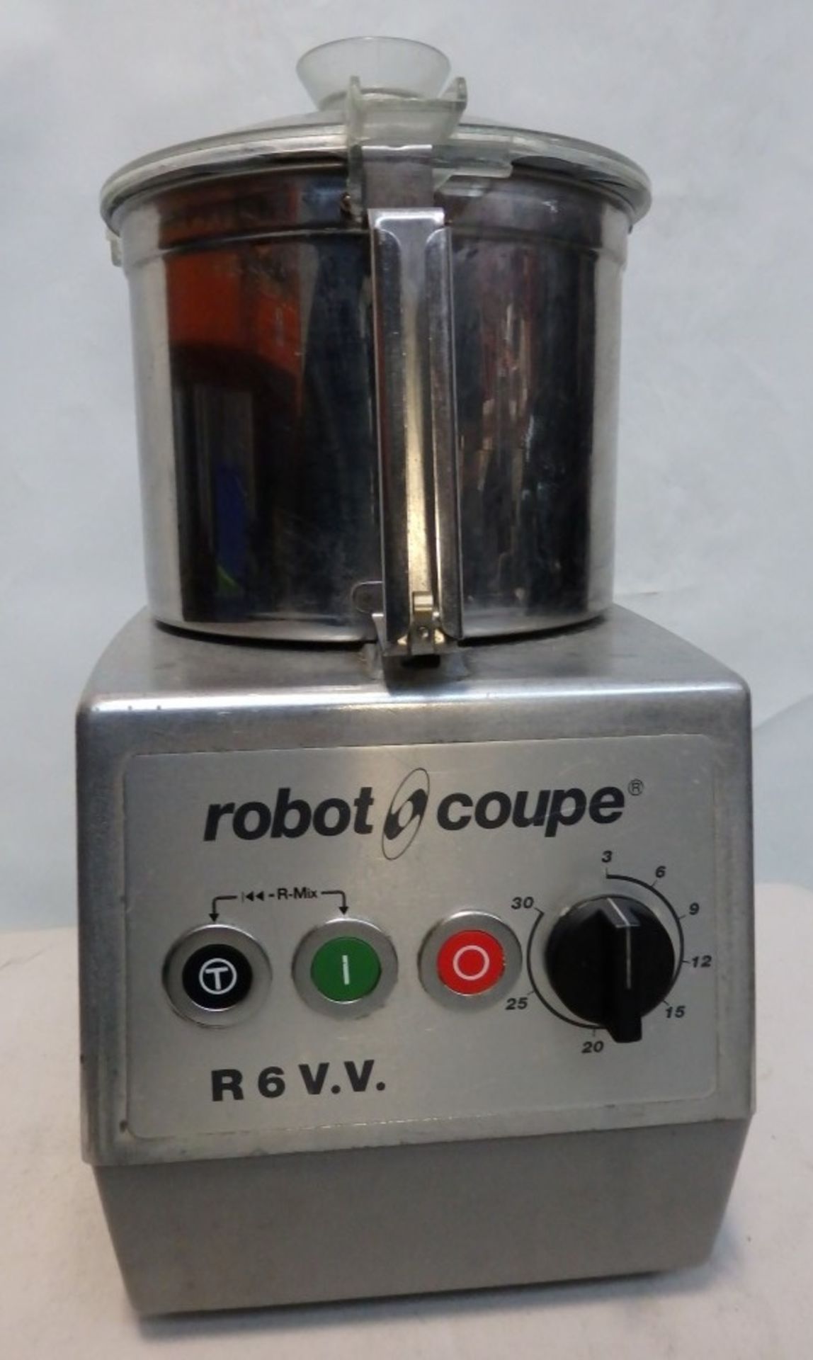 1 x "Robot Coupe" Table-Top Cutter / Mixer - Model: R6 V.V. - 1500 Watts,  Single-phase - Bowl