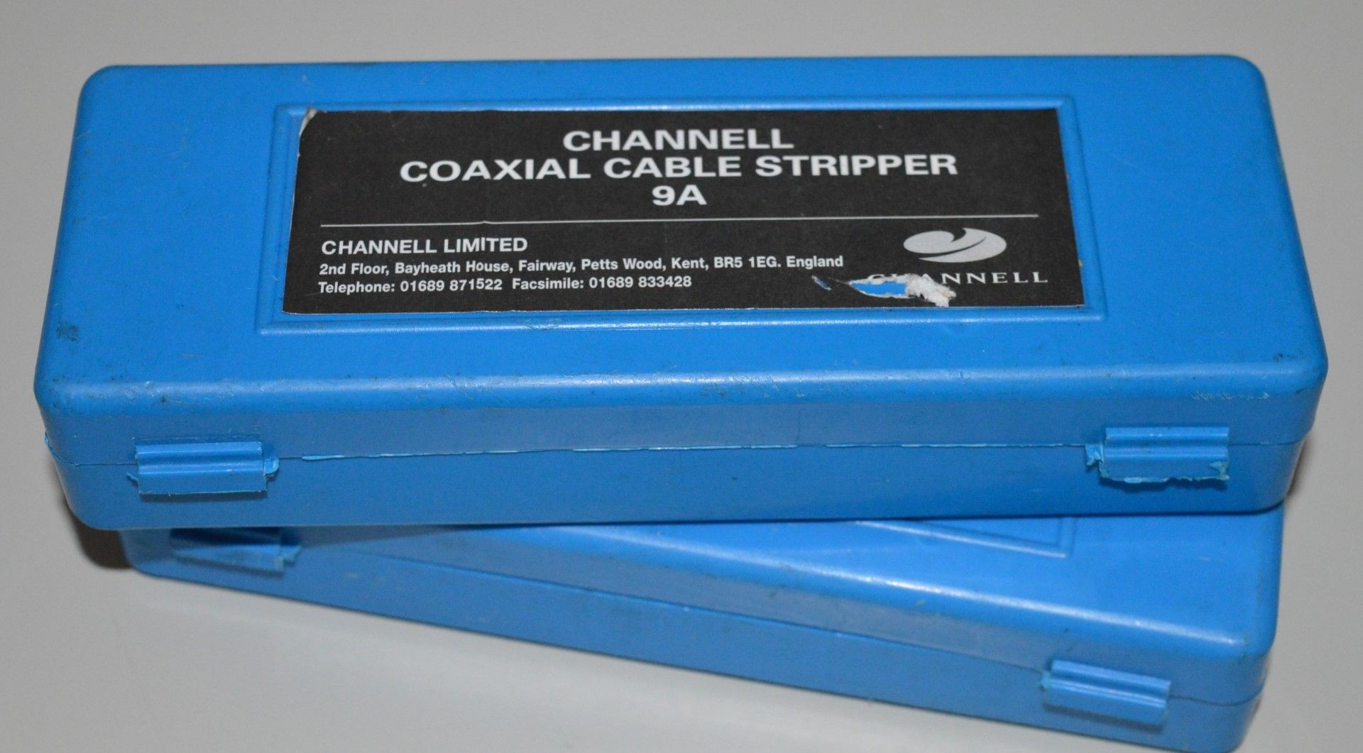 2 x Channell Coaxial Cable Strippers - Model 9A - In Cases With Accessories - CL300 - Ref PC251 - - Image 7 of 7