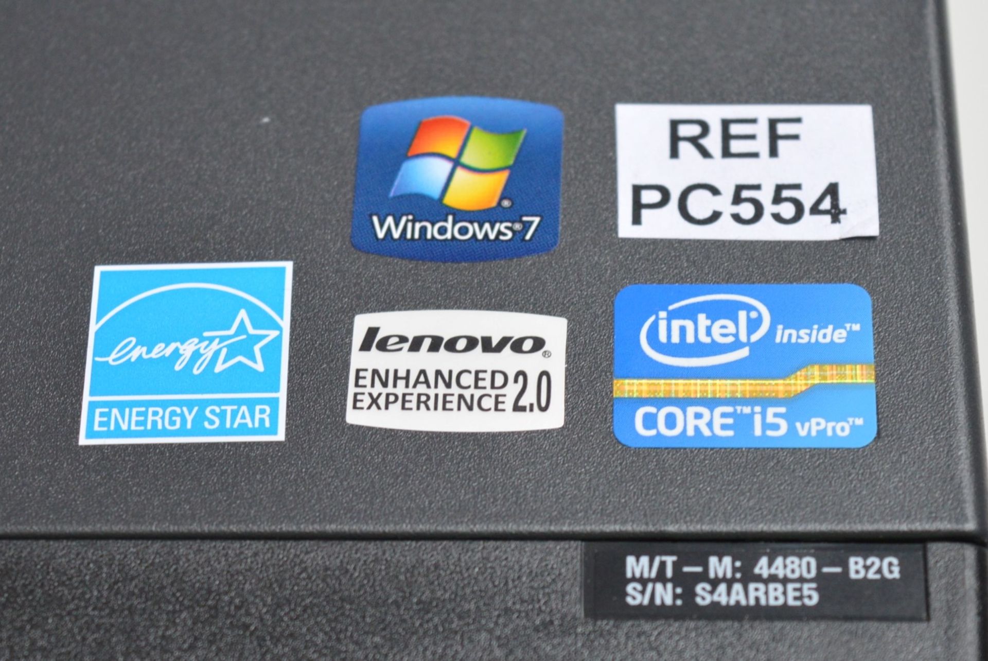 1 x Lenovo ThinkCentre SFF Desktop Computer - Intel Core i5-2400 3.1ghz Processor, 4gb DDR3 Ram, - Image 4 of 6