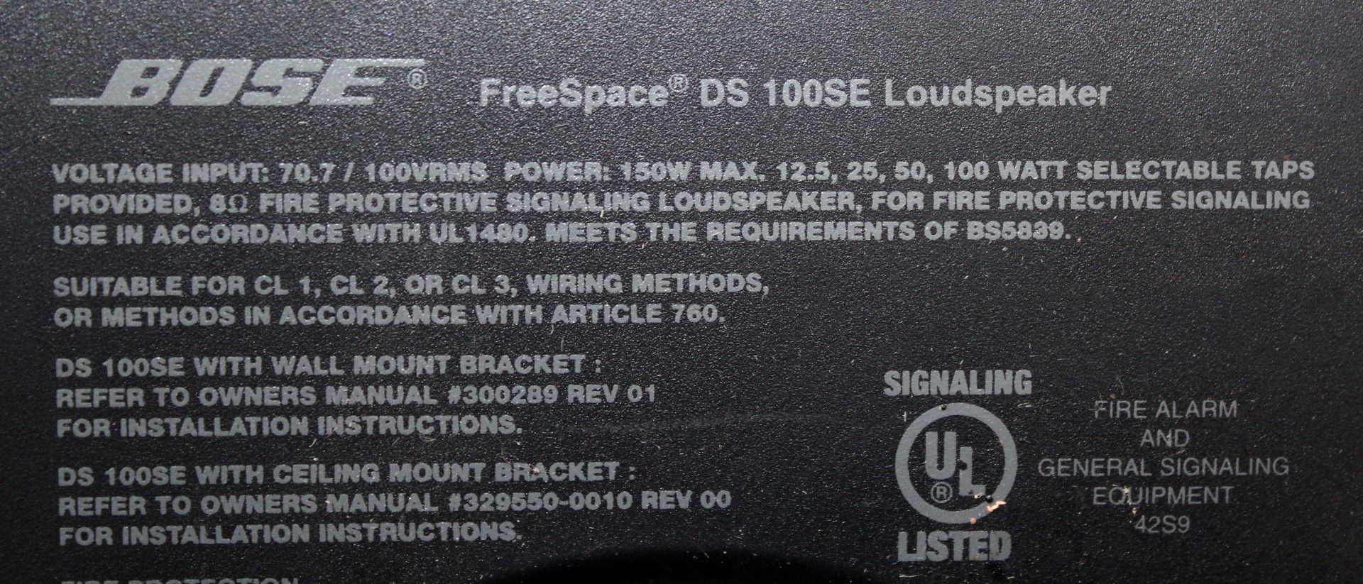 2 x Bose Freespace DS 100SE Loudspeakers - Professional Loudspeakers Suitable For The Homes, - Image 5 of 6