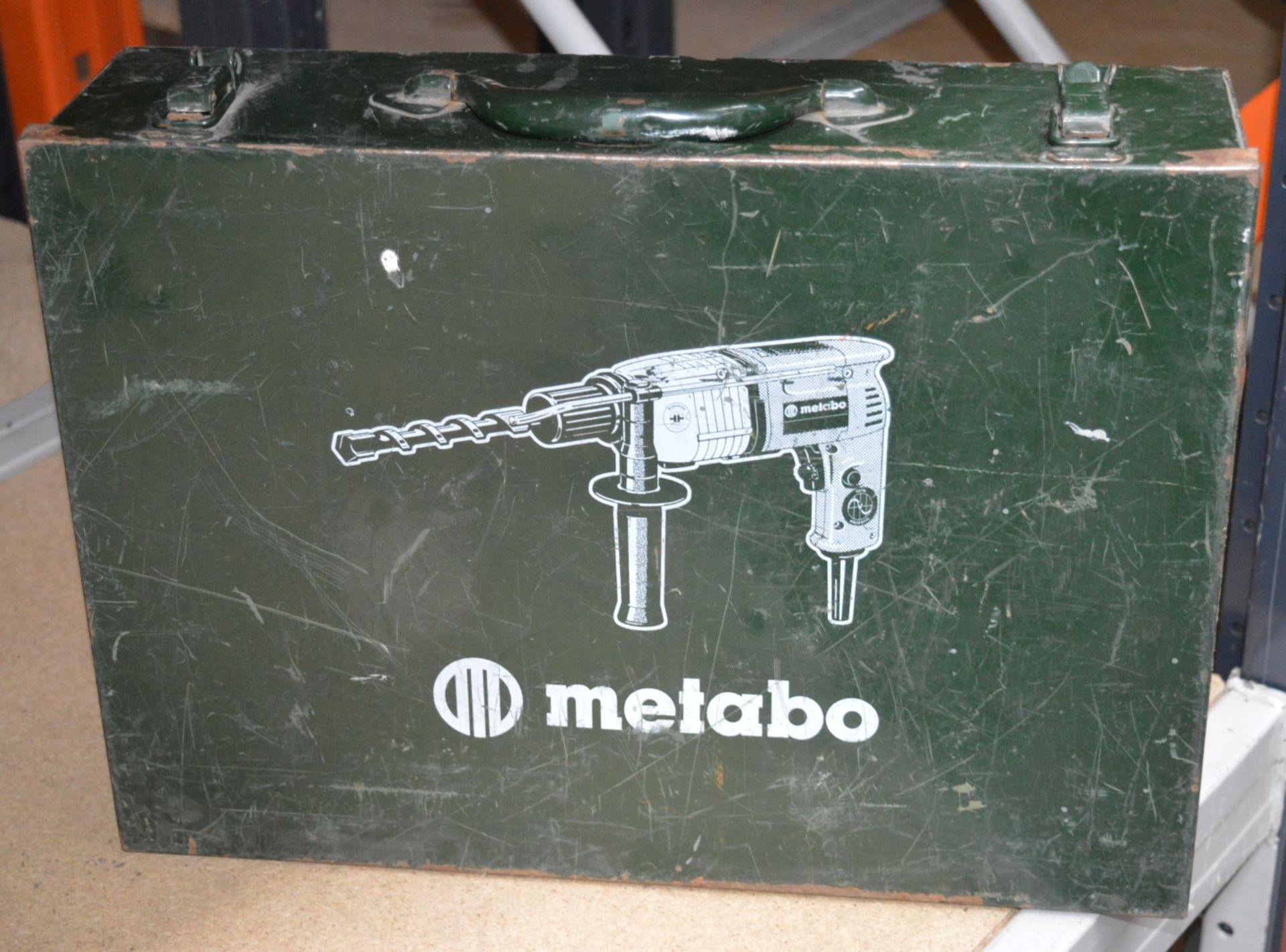 1 x Metabo Hammer Drill - 110v - Model BHE75 - Includes Protective Case - Tested and Works - CL300 - - Image 4 of 5