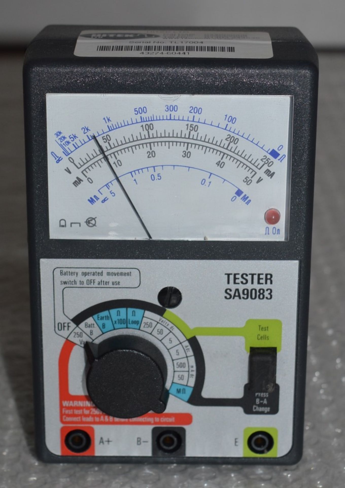 1 x Mills SA9083 Multimeter - Suitable For Telephone Engineers in Maintenance Testing - With Carry - Image 5 of 8