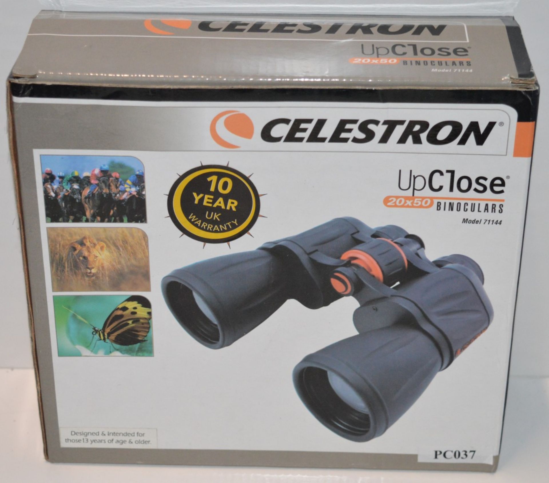 1 x Celestron Upclose 20x50 Binoculars - Brand New and Boxed - Fully Coated and Weather