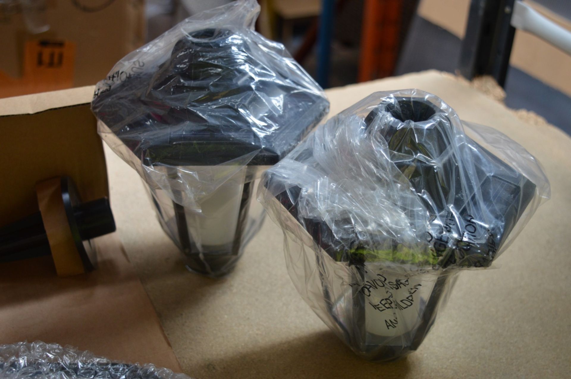 Assorted Collection of Solar Pawered Garden Lights - Includes Proteam Shed Light, Pair of Hanging - Image 3 of 16