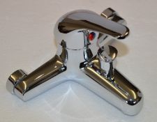 1 x Vogue Carmina Deck Mounted Bath Shower Mixer Tap - Includes Bath Mixer Tap, Shower Head and