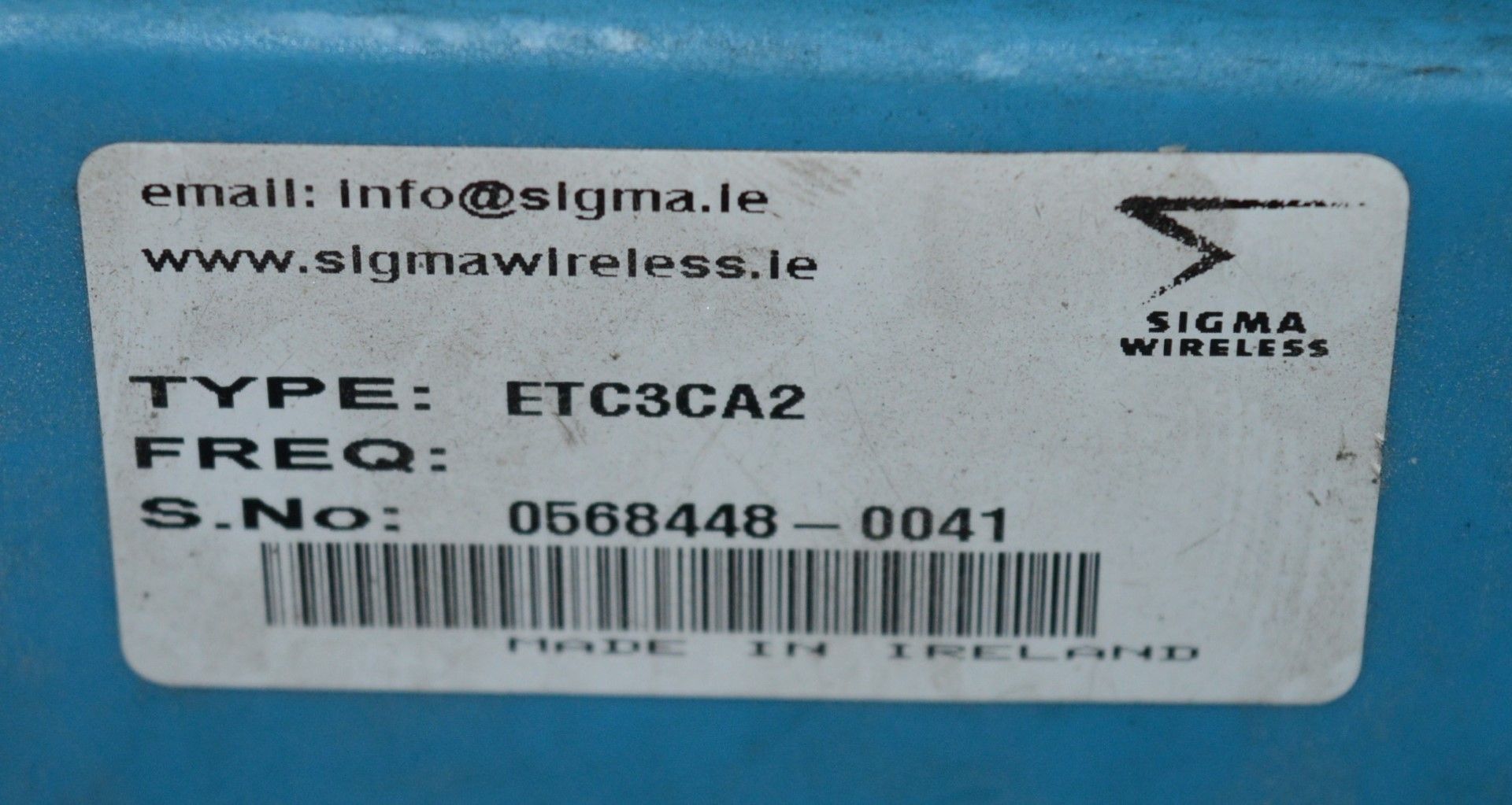 1 x Sigma AISG Power Interface - Rechargwable Version - Wireless Controller - CL300 - Ref PC255 - - Image 3 of 6