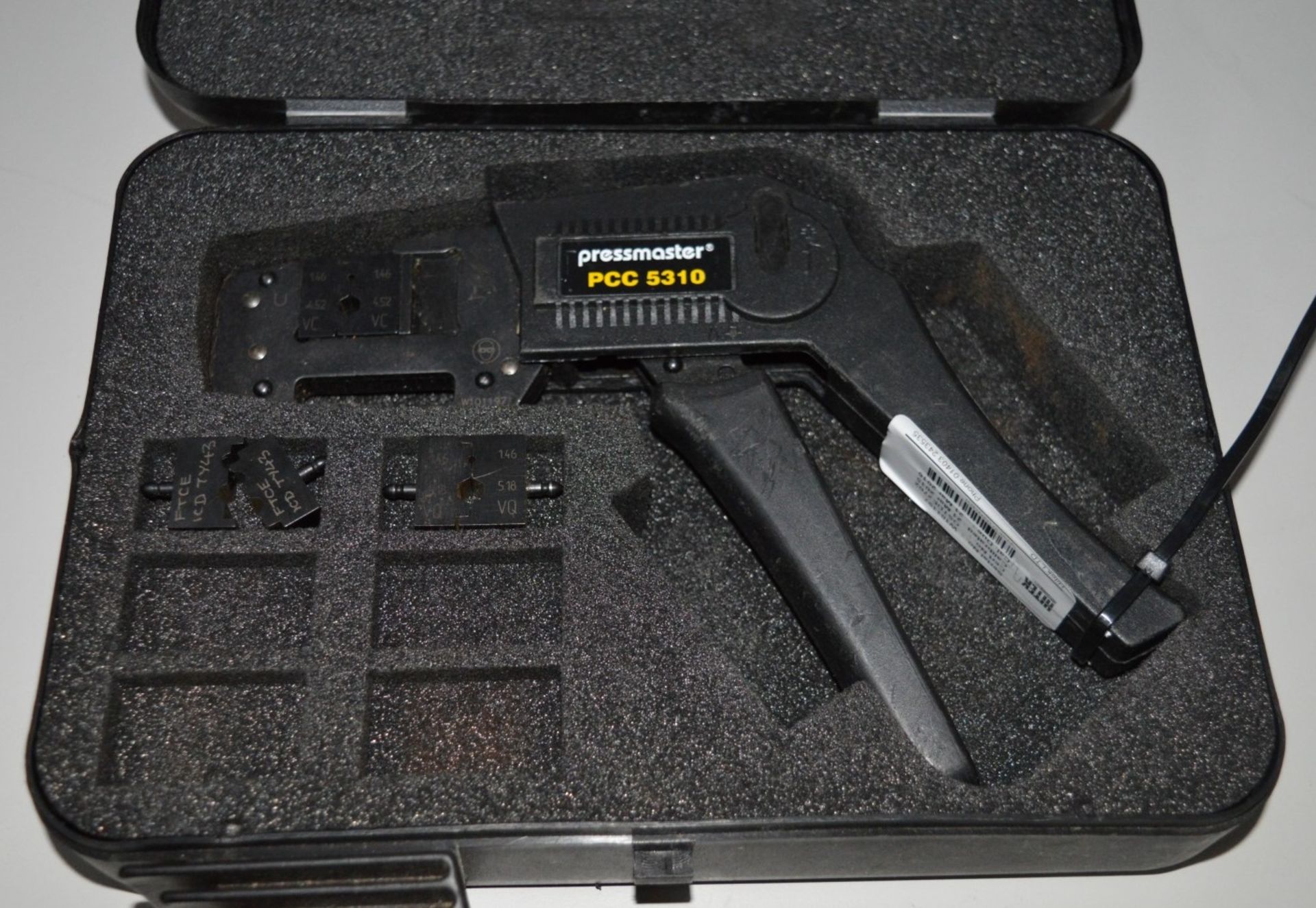 1 x Pressmaster PCC 5310 Coax Crimping Tool With Dies - Telecoms Tooling - Comes With Protective - Image 5 of 5