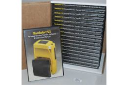 18 x Nardalert S3 Personal Monitor Transfer Software and Instruction Discs - Unused - Ideal For