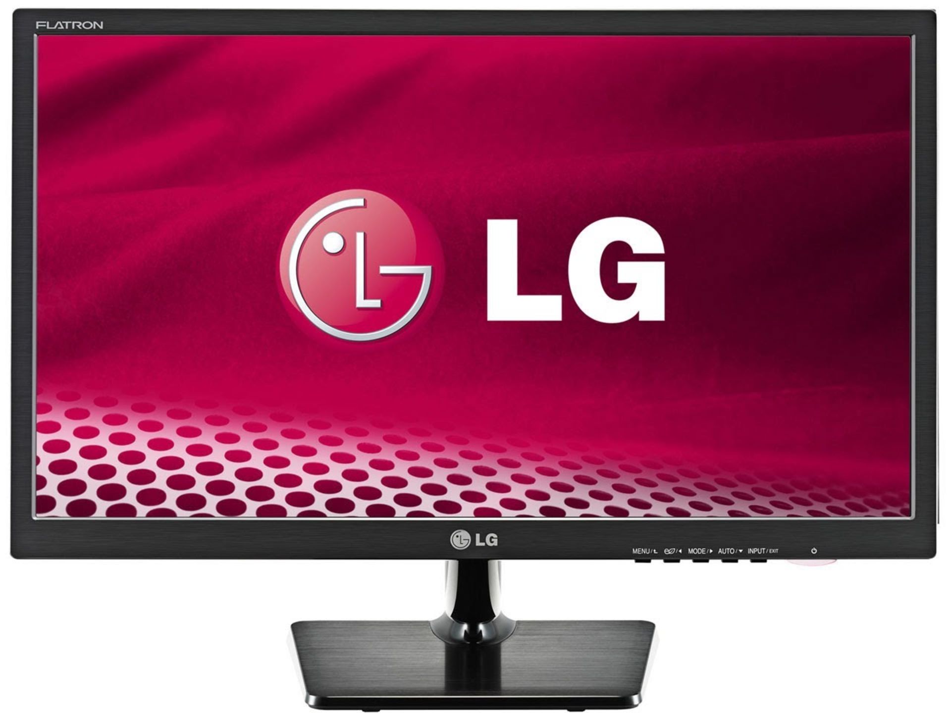1 x LG 24" Full HD LED Monitor - Model LE2442V-BN - Resolution 1920 x 1080 - Inputs DVI, VGA, HDMI -