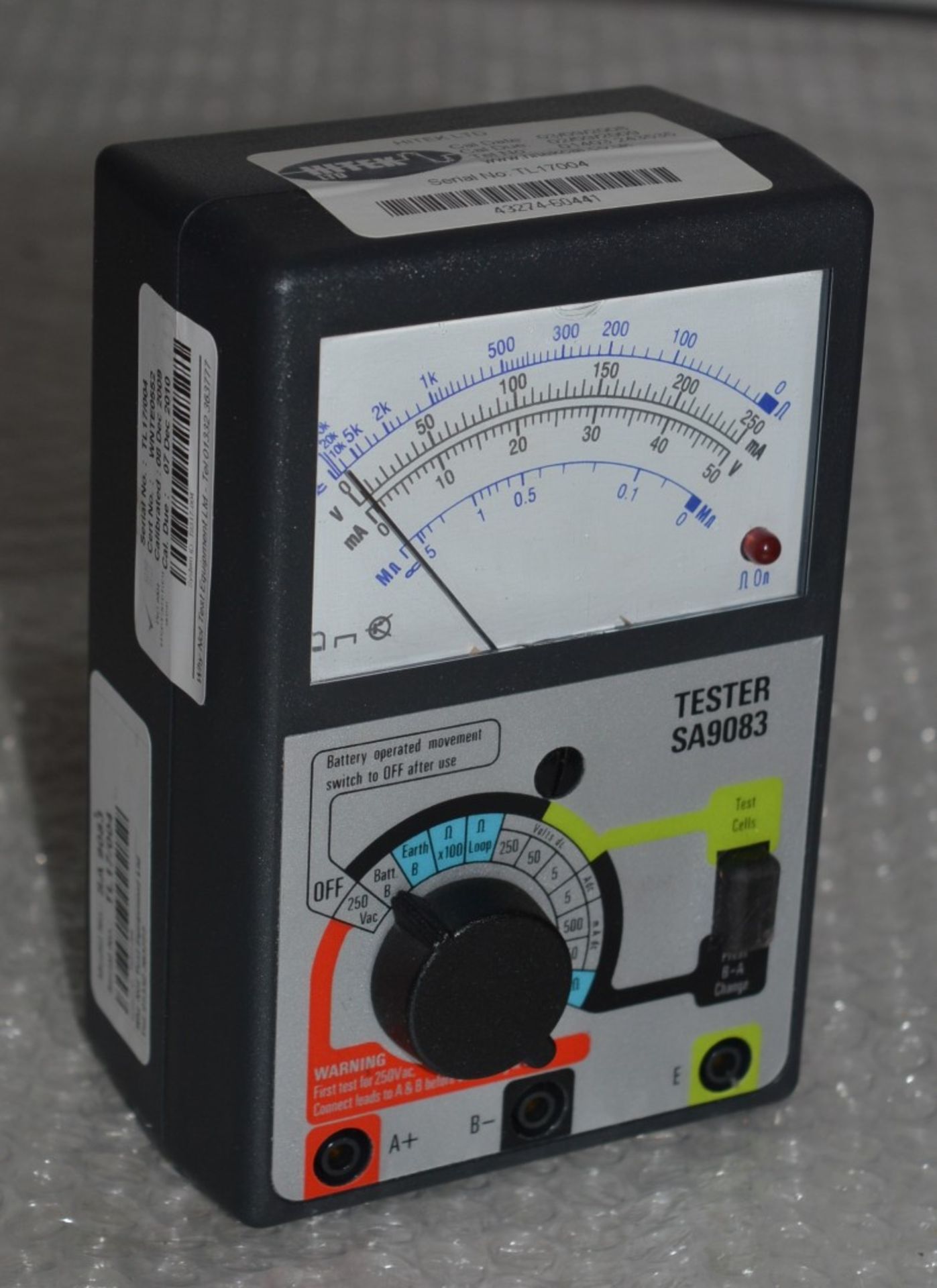 1 x Mills SA9083 Multimeter - Suitable For Telephone Engineers in Maintenance Testing - With Carry - Image 4 of 8