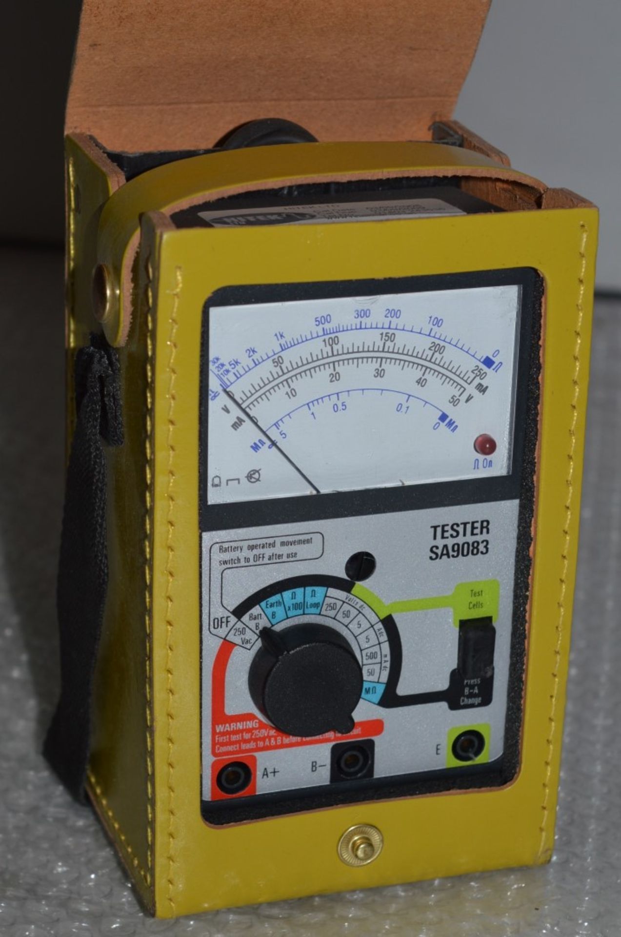 1 x Mills SA9083 Multimeter - Suitable For Telephone Engineers in Maintenance Testing - With Carry - Image 3 of 8