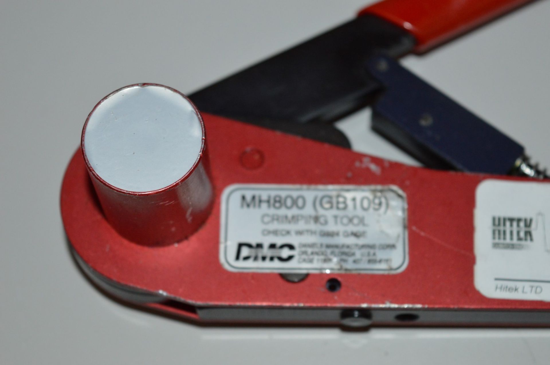 1 x DMC Crimp Tool MH800 (GB109) - Calibarated Until 21st March 2016 - Ultra precision crimp tool - Image 3 of 5