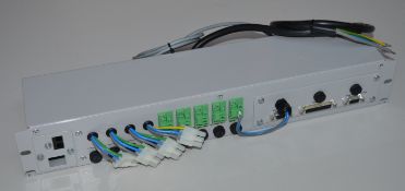 1 x Pre Assembled Door Contact, Alarms and Fan Supply Unit - Pre Assembled With Cabling - Please See